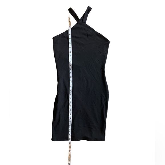 Naked Wardrobe Halter Minidress In Black Size L - Picture 6 of 10